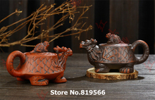 new zisha clay teapot chouzhou pigmented purple sand kung fu ceramic tea pot set chinese Dragon