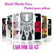 Case For LG G3 LS990 D855 D851 D850 Cute Design New Fashion Simple Cool Dreamcatcher Skin Hard Plastic Mobile Phone Cover