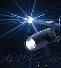 Dj лёгкие 3 W из светодиодов Pinspot фары красный, Зеленый, Синий, Белый лунный цветок лампа сцена эффект лёгкие DJ par освещение