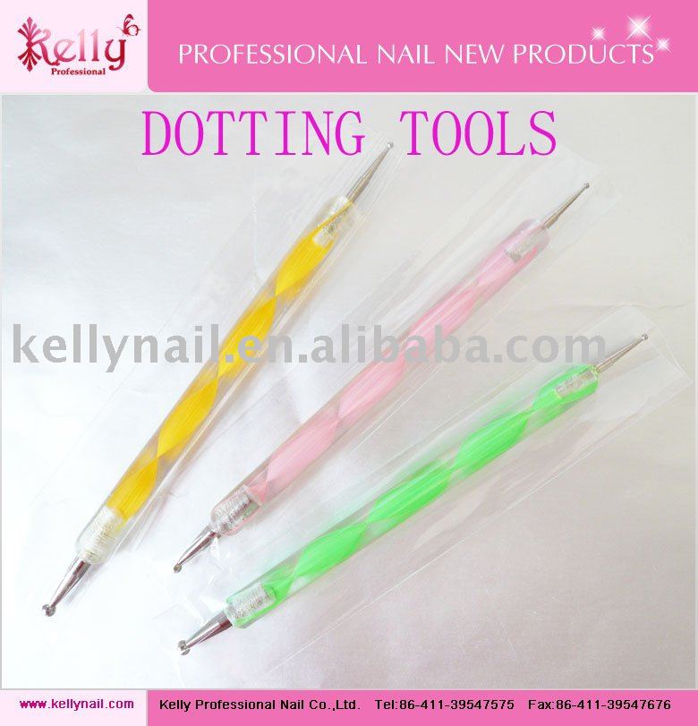 Free Shipping nail art dotting tool(China (Mainland))