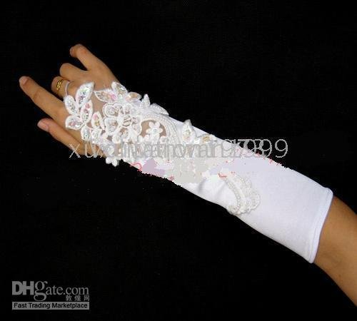 Wonderful Wedding Bridal Gloves White Or Cream Beautiful Gift for 