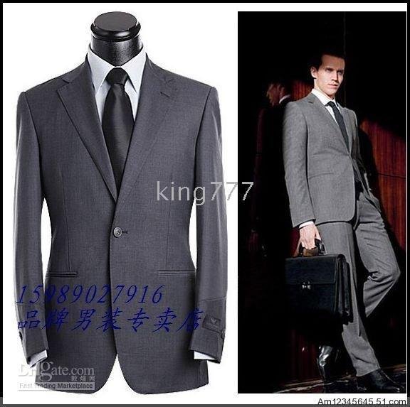 suits commercial suits vest shirt custommade size one buttons Mens