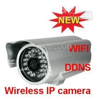 3pcs/lot DDNS 2.4G Wireless cheap IP camera WiFi Internet Pan audio monitoring Camera Cam J0233(China (Mainland))