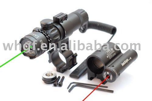Green and red laser sight tactical combo(China (Mainland))