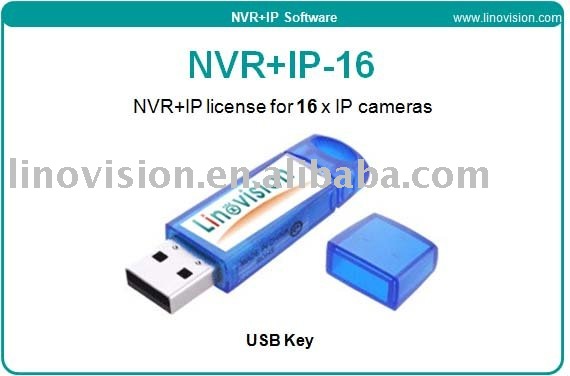 NVR software license for 16ch IP cameras NVR+IP 16-in CCTV Systems ...