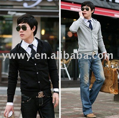 Fashion Wholesale Clothing Retail on Wholesale Retail Or Wholesale Men S Slim Sweater Hoodied Knitwear Size