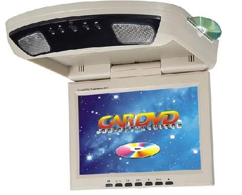Hot selling 9.2" Flip-down and Roof Mounted car DVD player for Universal car with DVD TV FM IR GAME USB SD MP4 MP3 WMA JPG(China (Mainland))