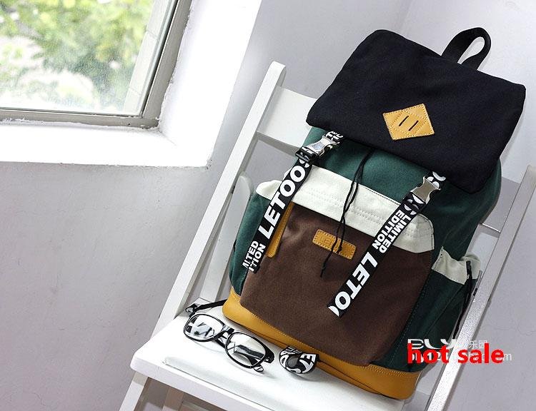 my new school bag,backpack,35L,free shipping,laptop bag canvas