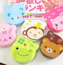 Free Shipping 5pcs/lot Animal Contact Lens Case animal Lenses Box/Color Cute Contact lens case/Cartoon Glasses box wholesale(China (Mainland))