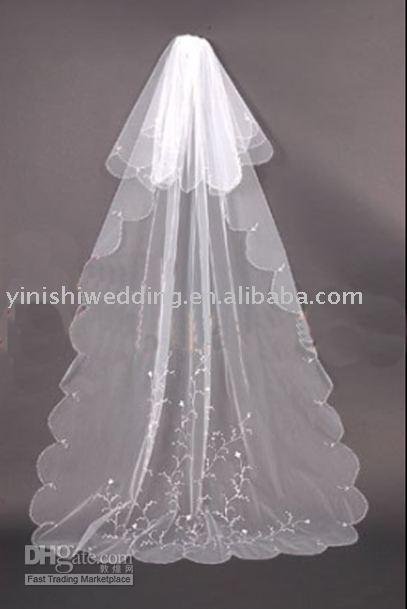 Quinceanera wedding dresses 150 cm bridal veil wedding veil wedding dress