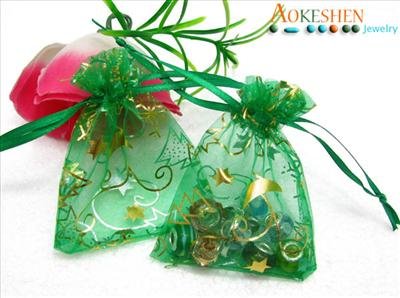 Wedding Favor Bags Wholesale on Wholesale  0 089 Pcs Free Shipping Organza Candy Bag Wedding Gift