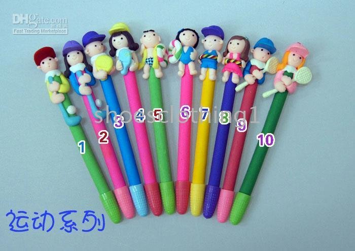 Free Ship resonable of creative new ball pen as Children's Christmas gift(China (Mainland))