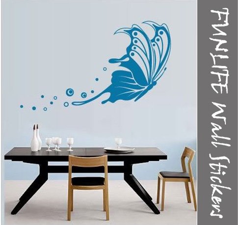 Butterfly Wall  on Wall Sticker Drop Ship Butterfly Art Mural Wall Decal Wall Sticker