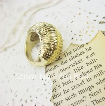 Fashion Design Jewelry on Fashion Jewelry Punk Style Design Copper Alloy Ring Gold Plated Color