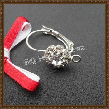 free shipping silver coated earring hook MP50003 100pcs