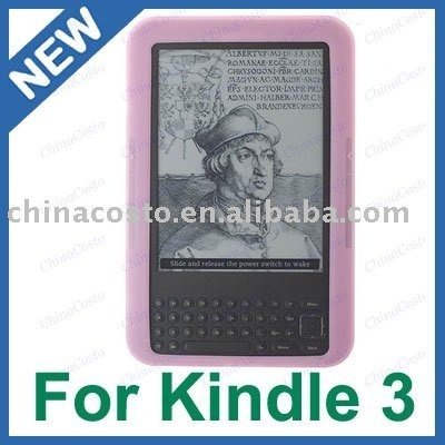 Cover Kindle Cover on 30pcs Lot Pink Soft Cover Silicone Case For Amazon Kindle 3 3g 3rd
