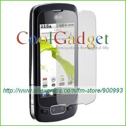 LCD Screen Protective film guard for LG P500 Optimus One with retail package 200pcs free shipping best selling msp074(China (Mainland))
