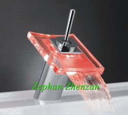 Single Handle Bathroom/Kitchen LED faucet Mixure tap Free shipping(China (Mainland))
