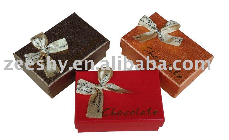 Wholesale and RetailHot sales wedding invitation boxchocolate boxwith 