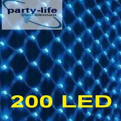 Blue 200 LED net light for wedding light party garden decorate light 2mx3m