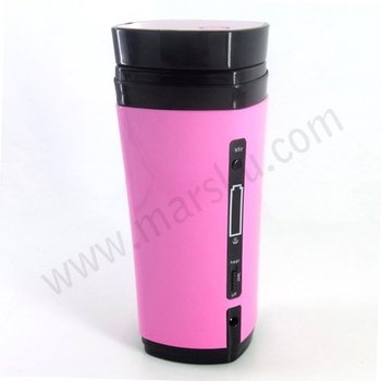 Automatic Stirring USB Heated Warmer Coffee Cup  5621
