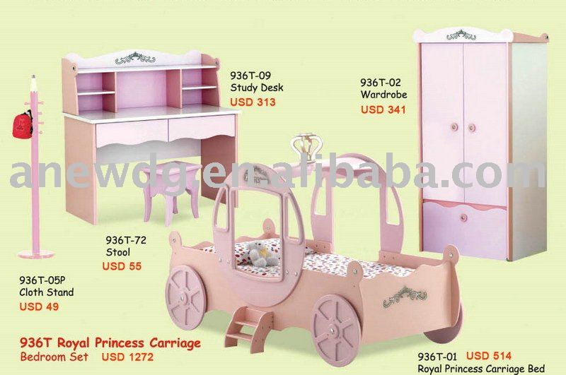 cheap childrens bedroom furniture sets on Wholesale Smart Kids 936t Princess Bedroom Furniture Set Picture In