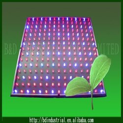 Free Shipping,14W 225 LED Grow Light Panels R/B Hydroponic lamp BLUE RED,10pcs per lot(China (Mainland))