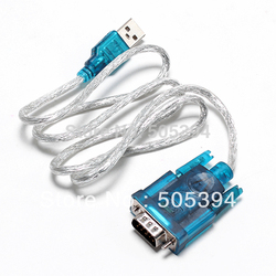 Free shipping USB 2.0 TO RS232 SERIAL DB9 9 PIN ADAPTER CABLE #9587(China (Mainland))