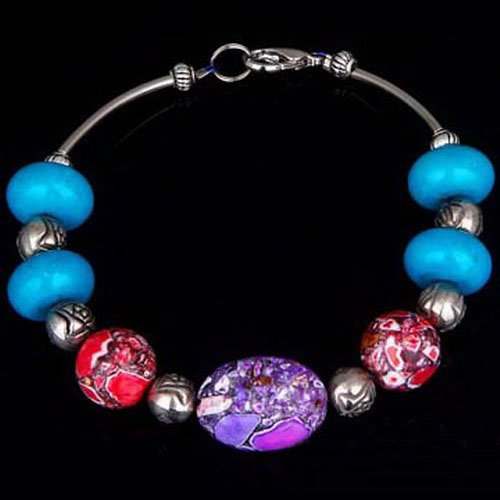 NEW ARRIVAL Wholesale low price VERY STUNNING BRAND NEW TIBETAN SILVER TURQUOISE bracelet.TB-005(China (Mainland))