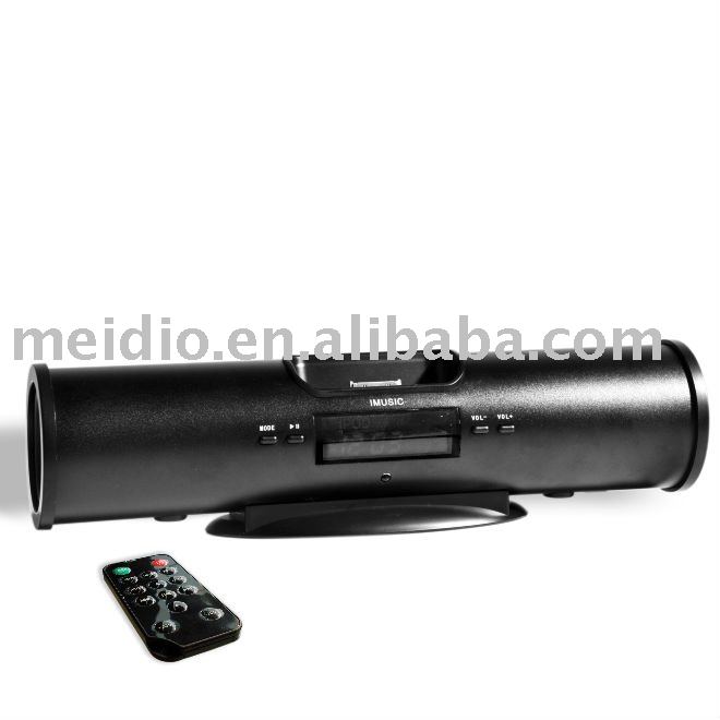 IMUSIC5 new hot sale logitech speakers with CE ROHS+radio lcd clock(China (Mainland))
