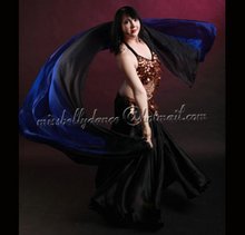 50pcs/lot free shipping belly dance Chinese silk veil / belly dance accessory/Deluxe belly dance Silk Veil