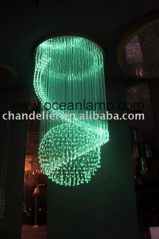 Fiber Optic Chandelier OM951 Dia80 H150cm(China (Mainland))