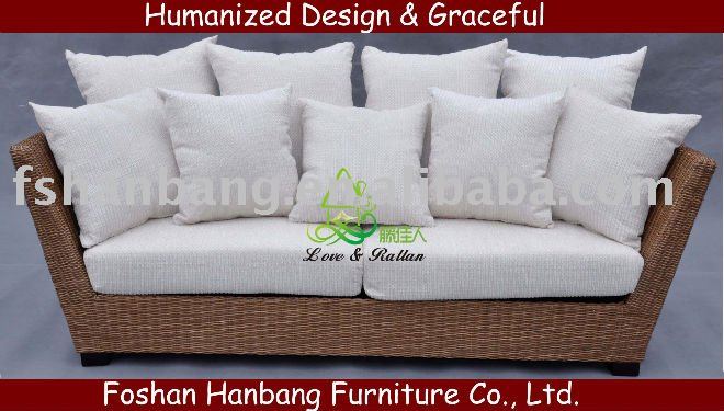 Roma Rattan Three Seat Sofa(China (Mainland))