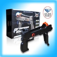 Free shipping of hot item for PS3 move precision Shot 3 in black color JHD-PM100