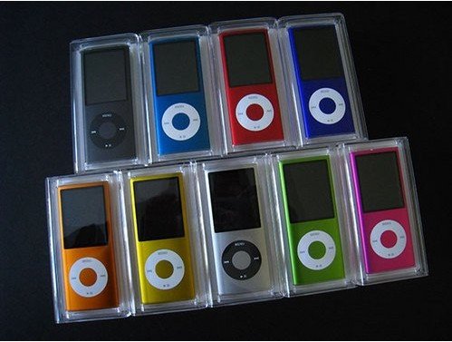 5pcs/lot free shipping 5th Generation 8GB mp4 with camera,FM Radio Video Music(China (Mainland))