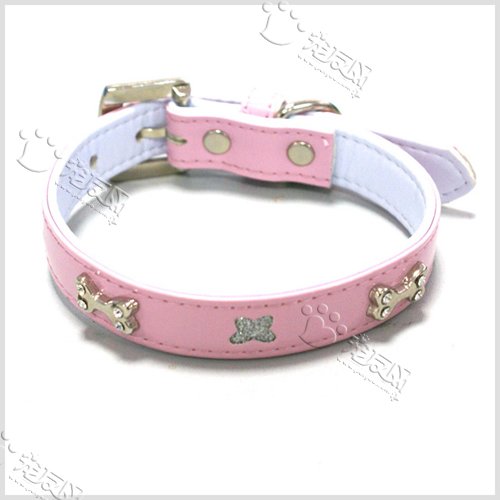 Pu-leather-dog-collar-rhinestone-buckle-pets-collars-dog-necklace-with ... Pu-leather-dog-collar-rhinestone-buckle-pets-collars-dog-necklace-with ...