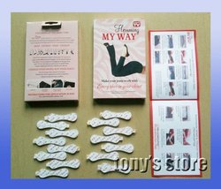 Wholesale 200pack/lot Hemming My Way Pant Hemming Strips1pack=16pair as seen on tv products(China (Mainland))