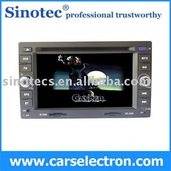 Lecteur DVD spécial de voiture de cerise, écran tactile 6.2, double vacarme, Bluetooh, GPS