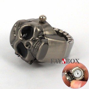 Free shipping. Free gift box,2011 new fashion elastic bronzed finger watch,quartz ring watch(China (Mainland))