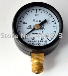General pressure gauge  ,Dial diameter 40mm  0-6Mpa,Free Shipping