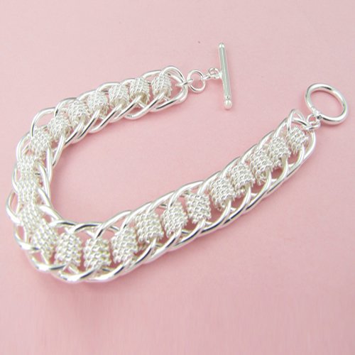 ... jewelry-925-Sterling-Silver-jewelry-Women-s-Bracelet-Free-shipping-100