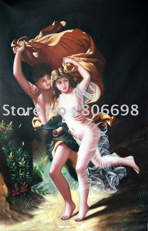 Free shipping High Quality Nude Oil Painting Person painting on Canvas art cheap retail selling(China (Mainland))