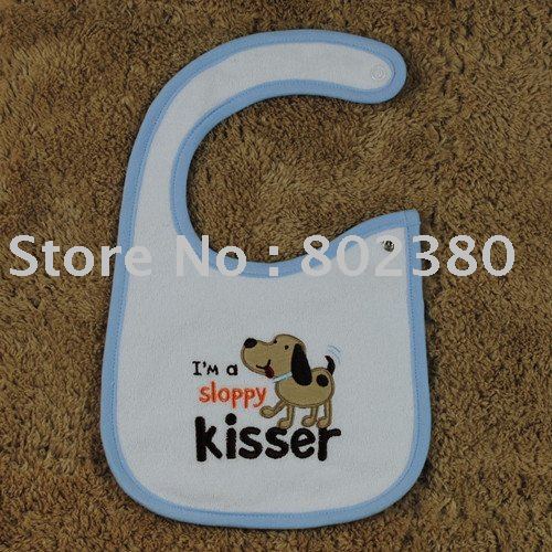 Hot Sale 100% cotton baby bibs, Carter's NEW BORN Toddle / Infant Baby BOYS / GIRLS BIBS,Baby Feeding Carter's Infants' bids(China (Mainland))