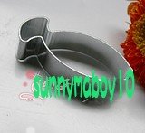 Size: 50mm 30% off disacount 100pcs/Lot aluminum Cake mold / Small fish shapes biscuits mold/crisp mold/cartoon biscuits mode(China (Mainland))