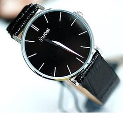 Free Shipping ,10Pcs/Lot 2011 Hot Sales Fashion High Quality Japan Movements Sinobi Leather Band Watch(China (Mainland))