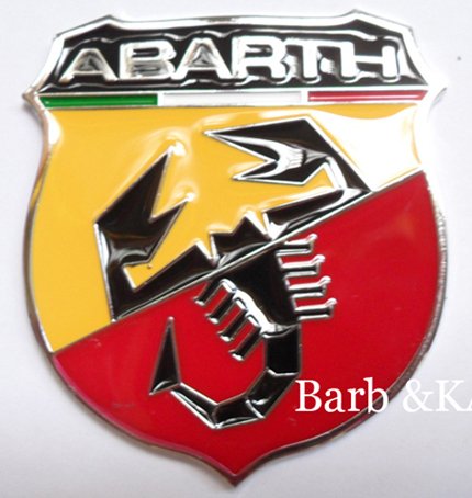 Stickers Wholesale on Car Racing Chrome Badge Emblem Sticker Silver Wholesale And Retail