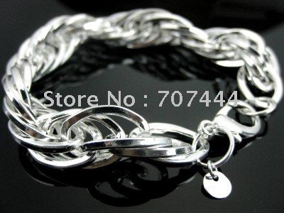 WHOLESALE-NEW-STERLING-SILVER-925-Chunky-Oval-LINK-CHAIN-BRACELET-7 ...