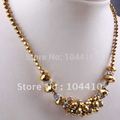 Mixed Order! Fashion Lady's Women's Crystal Glass Faceted Beads Bracelet Necklace Jewelry Set 17" Wholesale, Free Shipping
