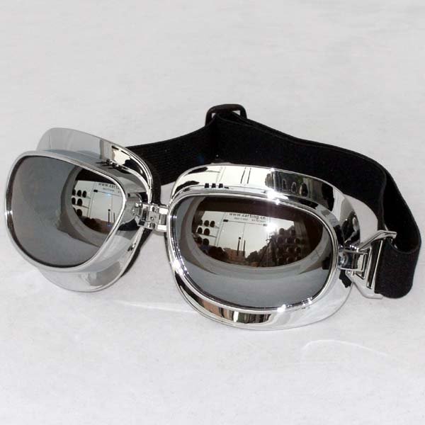 free shipping (1pcs) helmet motorcycle goggle vintage pilot biker goggle wholesale and retail
