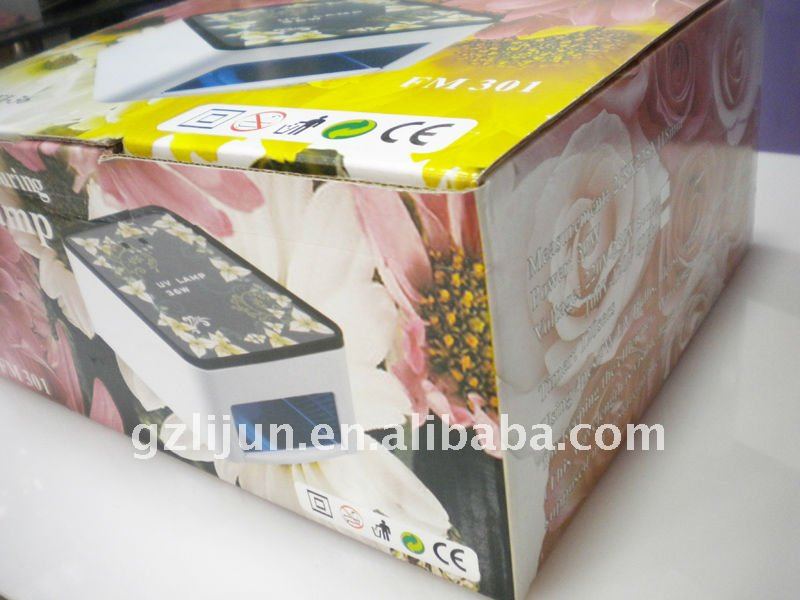 220V~240V 50HZ Beautiful design nail art machine .36w gel curing uv lamp ,uv lamp for nail art , 4pcs*9w uv lamp +free shipping(China (Mainland))